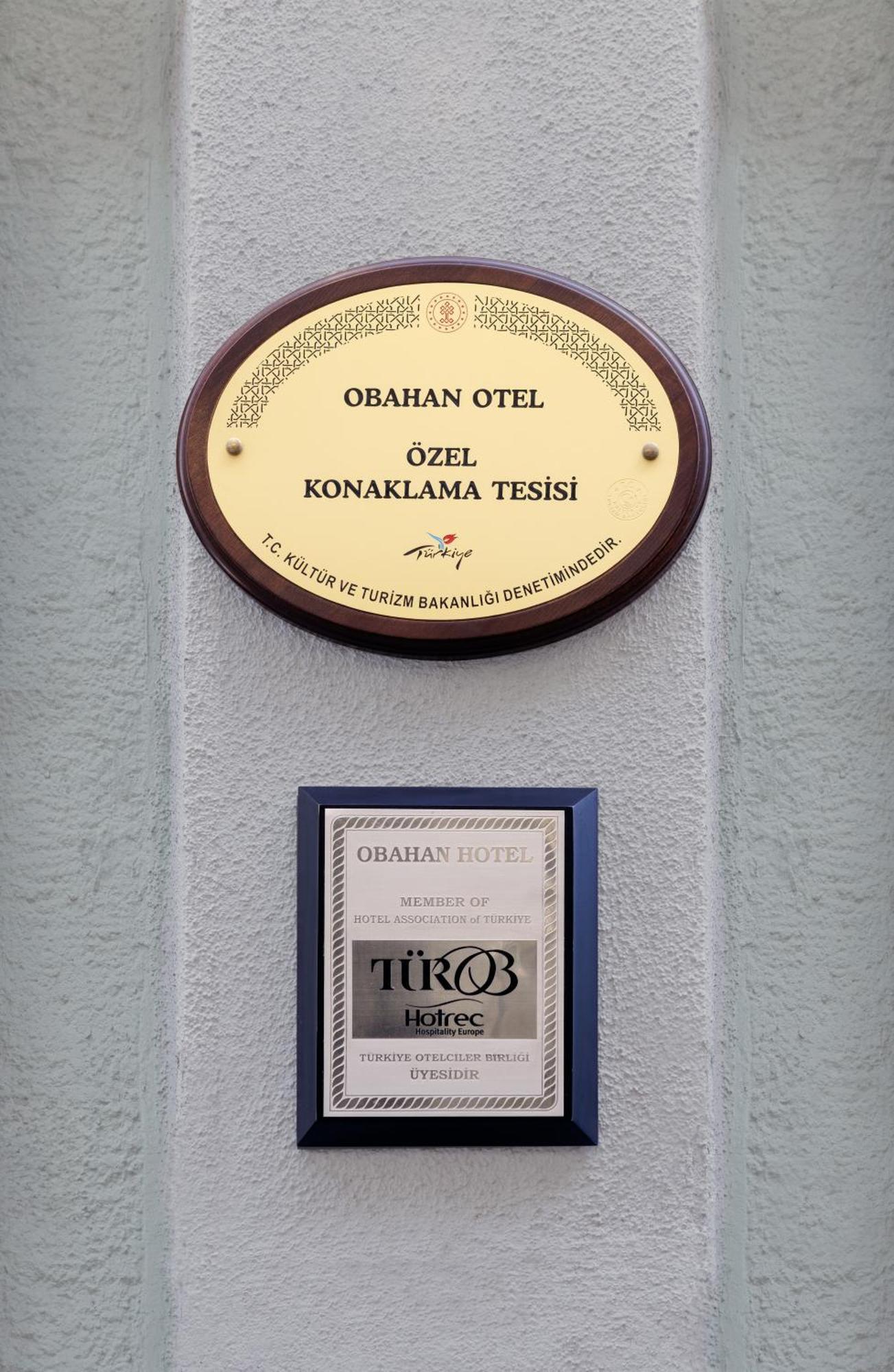 Obahan Hotel-Special Class Stambuł Zewnętrze zdjęcie